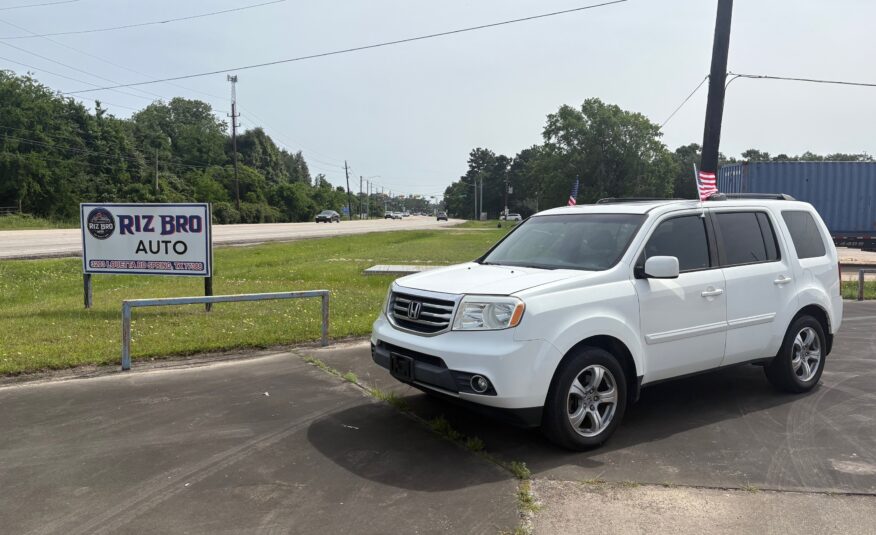2013 Honda Pilot EX-L – AWD SUV, 8‑Passenger, Leather, Sunroof