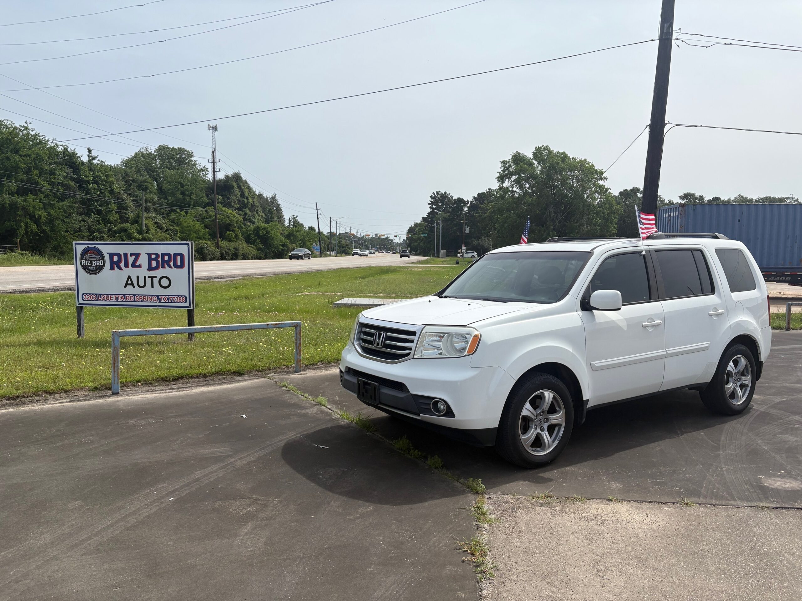 2013 Honda Pilot EX-L – AWD SUV, 8‑Passenger, Leather, Sunroof