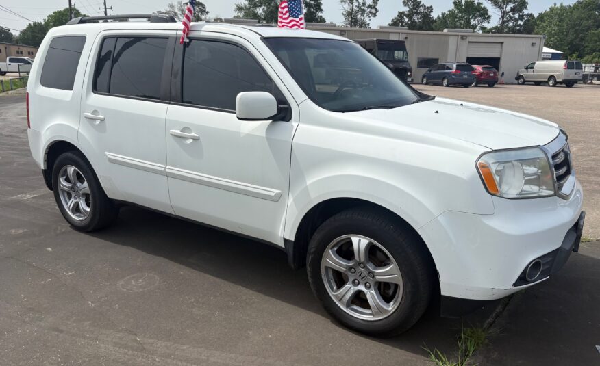 2013 Honda Pilot EX-L – AWD SUV, 8‑Passenger, Leather, Sunroof